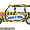 LTI TX4 Taxi, gelb, 1:76, Oxford