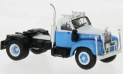 Mack B 61, weiss/hellblau, 1953, 1:87, Brekina