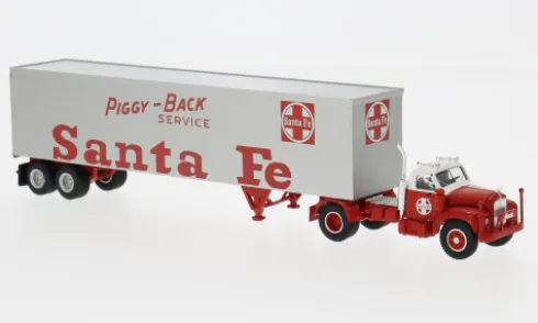 Mack B 61 Ko-SZ, 1953, Santa Fe, 1:87, Brekina