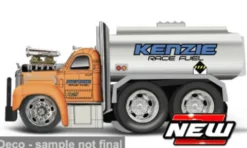 Mack B-61 Tanker, orange/grau, 1953, 1:64, Maisto