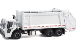Mack LR Rear Loader Refuse Truck, weiss/weiss, 2020, 1:64, Greenlight