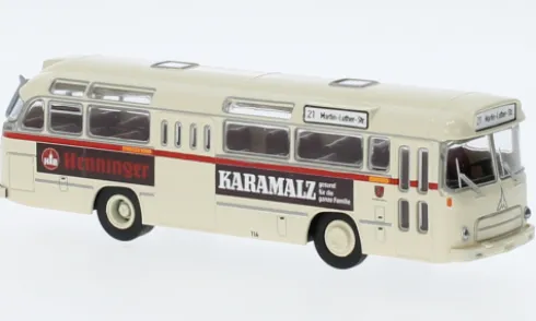 Magirus Saturn II, 1962, Mainz - Henninger Karamalz, 1:87, Brekina