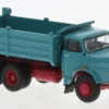 MAN 26.280 DHAK, türkis/rot, 1972, 1:87, Brekina