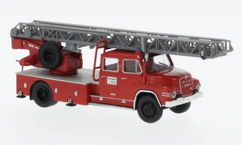 MAN 520 H DLK 30, rot/weiss, 1967, 1:87, Brekina