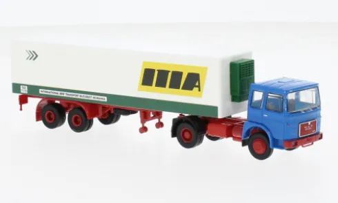 MAN F7 Koffer-SZ, 1970, ITIA Sped (RO), 1:87, Brekina