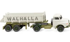 MAN Hinterkippersattelzug, 1969, Walhalla-Kalk, 1:87, Wiking