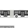 MAN Lion s City 18, 2018, Rheineifelbus, 1:87, Rietze