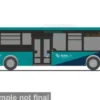 MAN Lion s Intercity LE, Regionalbus NAH.SH, 1:87, Rietze