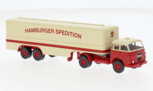 MAN Pausbacke, 1960, Hamburger Spedition, 1:87, Wiking
