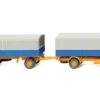 MAN Pausbacke, blau/gelb, 1960, 1:87, Wiking