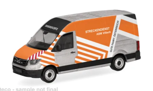 MAN TGE Kasten HD, Asfinag (A), 1:87, Herpa