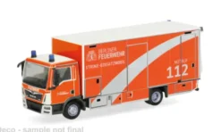 MAN TGL, Berliner Feuerwehr/Stroke-Einsatzmobil, 1:87, Herpa