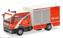 MAN TGL Euro6 GW-SAN, Berliner Feuerwehr, 1:87, Herpa