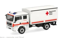 MAN TGM MzKW, Bayerisches Rotes Kreuz, 1:87, Herpa