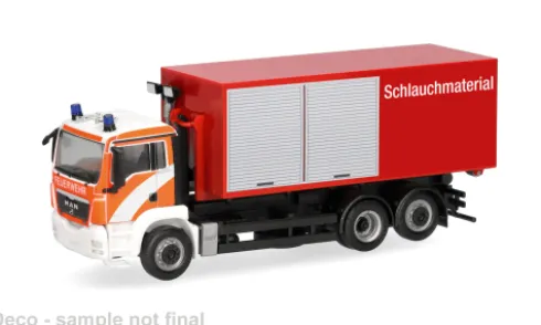 MAN TGS M, Berliner Feuerwehr, 1:87, Herpa