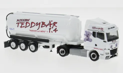MAN TGX GM, Silo Melmer / Teddybär 1.4 (A), 1:87, Herpa
