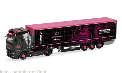 MAN TGX GX, Christina Scheib, 1:87, Herpa