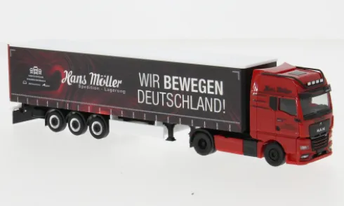 MAN TGX GX, Hans Möller / Wir bewegen Deutschland, 1:87, Herpa