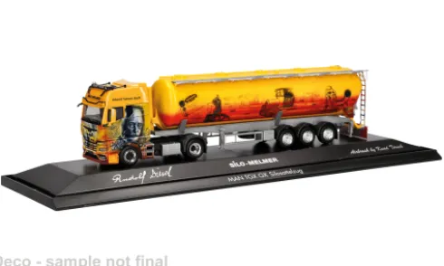 MAN TGX GX, Silo Melmer/Rudolf Diesel, 1:87, Herpa