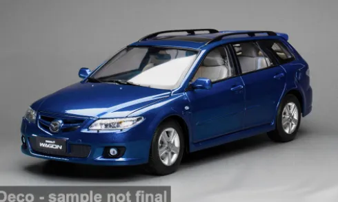 Mazda 6, blau, 1:18, Sun Star