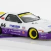 Mazda RX-7 (FC3S) Pandem, weiss/lila, #66, 1:64, Tarmac Works