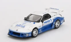 Mazda RX7 (FD3S) LB-Super Silhouette, weiss/blau, 1:64, Mini GT