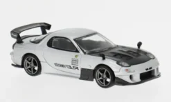 Mazda RX7 (FD3S), silber/schwarz, 2024, 1:64, Mini GT