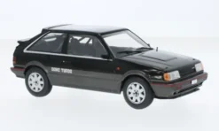 Mazda 323 4WD Turbo, schwarz/dunkelgrau, 1989, 1:24, WhiteBox