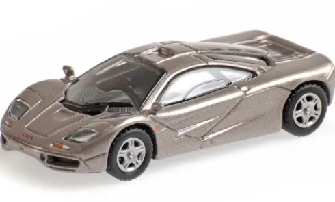 McLaren F1 Roadcar, grau, 1994, 1:87, Minichamps
