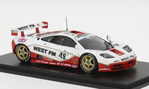 McLaren F1 GTR, 24h Le Mans, 1995, #49, J.Nielsen/J.Mass, 1:43, Spark