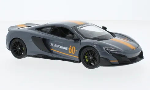 McLaren 675LT, grau/orange, 1:24, Welly