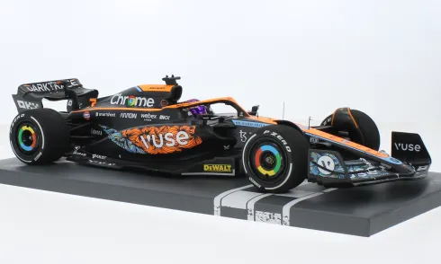 McLaren MCL36, Formel 1, GP Abu Dhabi, 2022, McLaren F1 Team, #3, D.Ricciardo, 1:18, Minichamps