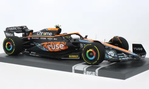 McLaren MCL36, Formel 1, GP Abu Dhabi, 2022, McLaren F1 Team, #4, L.Norris, 1:18, Minichamps