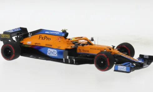 McLaren MCL35M, Formel 1, GP Russland, 2021, McLaren F1 Team, #4, L.Norris, 1:43, Minichamps