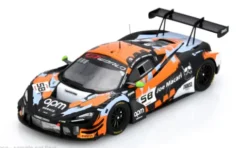McLaren 720S GT3 EVO, 24h Spa, 2025, Garage 59, #58, A.Smalley/F.Schandorff, 1:43, Spark