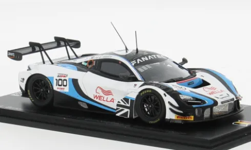 McLaren 720S GT3 EVO, 24h Spa, 2024, Team RJN, #100, A.Buncombe/J.Caygill, 1:43, Spark