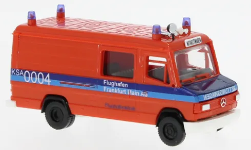 Mercedes 507, 1989, Feuerwehr Fraport Frankfurt, 1:87, Busch