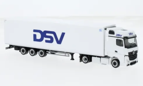 Mercedes Actros Bigspace, DSV (DK), 1:87, Herpa