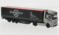 Mercedes Actros L Gigaspace, Popov Spedition, 1:87, Herpa