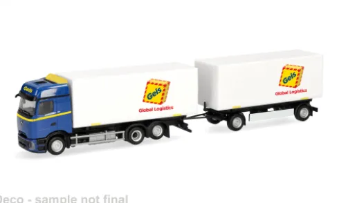 Mercedes Actros L ProCabin, Geis, 1:87, Herpa