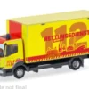 Mercedes Atego 13, Rettungsdienst Feuerwehr Bremen/Logistik, 1:87, Herpa