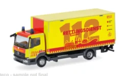 Mercedes Atego 13, Rettungsdienst Feuerwehr Bremen/Logistik, 1:87, Herpa