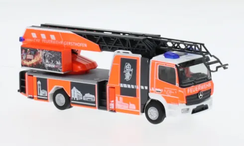 Mercedes Atego, Feuerwehr Gersthofen, 1:87, Herpa