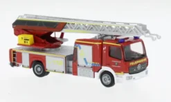 Mercedes Atego Magirus DLK 32, Feuerwehr Freiberg am Neckar, 1:87, Rietze