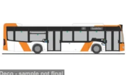 Mercedes Citaro, 2015, V-Bus Lampertheim, 1:87, Rietze