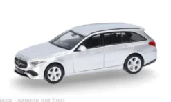 Mercedes C-Klasse T-Modell, silber, 1:87, Herpa