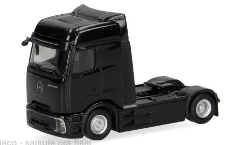 Mercedes eActros 600 ProCabin, schwarz, 1:87, Herpa