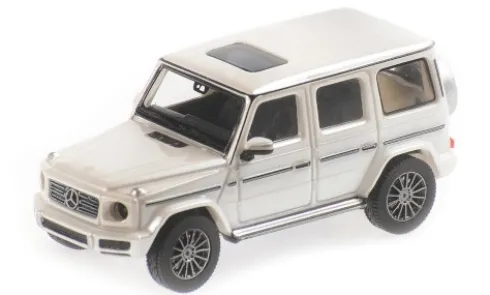 Mercedes G500 (W463), weiss, 2018, 1:87, Minichamps