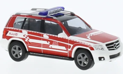 Mercedes GLK-Klasse, 2009, Daimler Werkfeuerwehr Bremen, 1:87, Busch