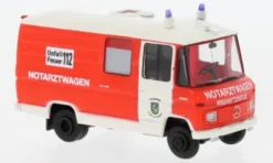 Mercedes L 508 RTW Hattingen, 1970, Feuerwehr Hattingen, 1:87, Brekina